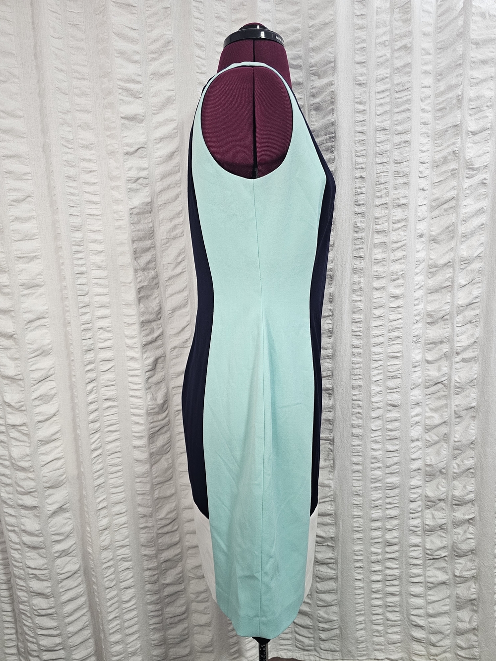 Lauren Ralph Lauren Sleeveless Color-block Sheath Shift Dress - Picture 6 of 16